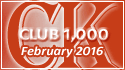 February 2016 Club 1,000