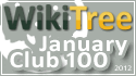 WikiTree Club 100 January 2012
