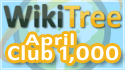 WikiTree Club 1000 April