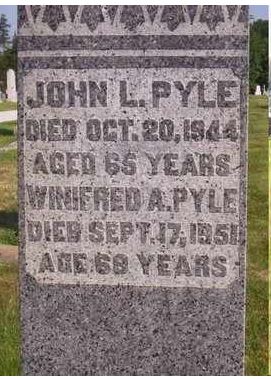 John Pyle and Winifred Gallagher headstone-Holy Cross Cemetery