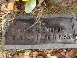 Archie Sandlin Image 1