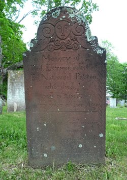 Esther (Shed) Patten (1738-1815) Headstone