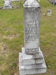 Mary Ann Knowles Grubbs headstone