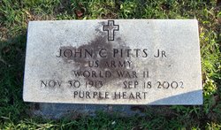 Headstone photo for John Calvin Pitts, Jr.