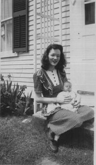 Grace and baby George Patterson