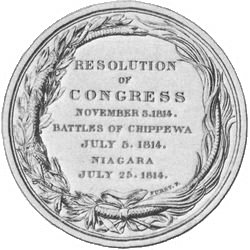 Scott Congressional Gold Medal Reverse