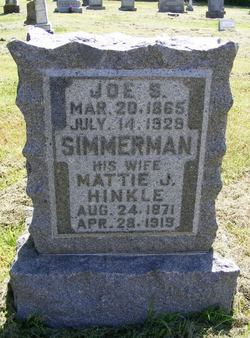 Joe Simmerman Headstone