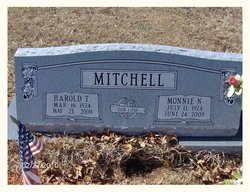 Monnie and Harold Mitchell's Stone
