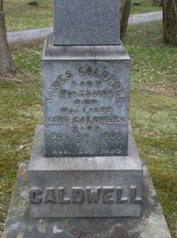 James Caldwell Headstone