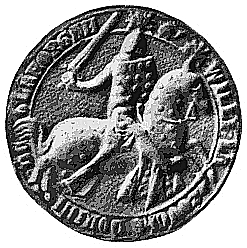 Seal of William la Zouche de Mortimer