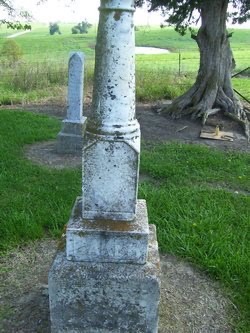 tombstone for George Washington Baker