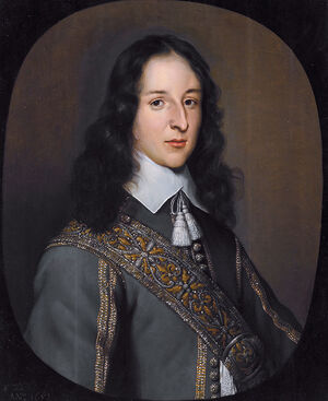 Thomas Belasyse, aged 24, later 1st Earl Fauconberg (1627-1700)