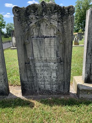 Gravestone of Catherine Wolf Lau