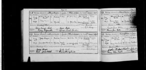 Marriage Certificate Sarah Jane Roberts and George Sturgess
