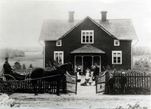 The house Stensborg in Storvik