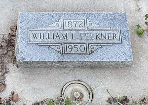 William L. Felkner headstone 