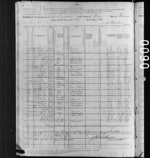 1880 US census Elsie Sparks & siblings Margaret and Silas Hammond