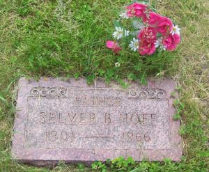 Selmer Hoff headstone