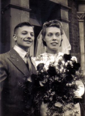 Frank and Doris wedding