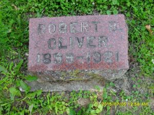 Robert Oliver Headstone