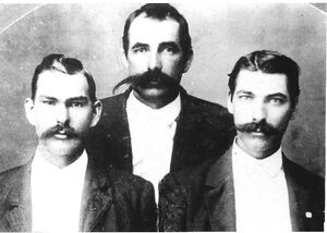 George Gay with brothers.