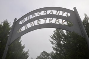 Merchant Cemetery - Sign