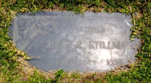 Headstone - Zilla Stillman