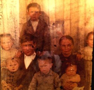 James Edward Johnson Jr. Family about Sep 1900