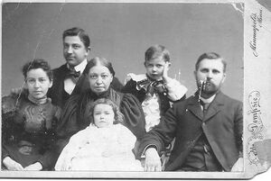 Family Photo of Eldon Garibaldi and Mary Alice Roberts Burdick