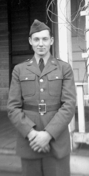 Bob Adams just before WWII