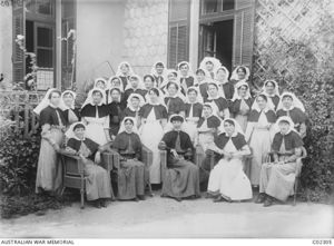 Matron and nursing staff of the 1st Australian Stationary Hospital, 1916