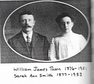 William James Thorn and Sarah Smith