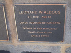 Leonard Aldous