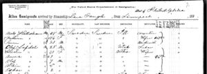 Pennsylvania, Passenger and Crew Lists, 1800-1962 for Albin Lafdal