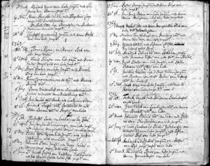 Michiel Otto and Anna Margaretha Siek marriage record. March 1, 1722