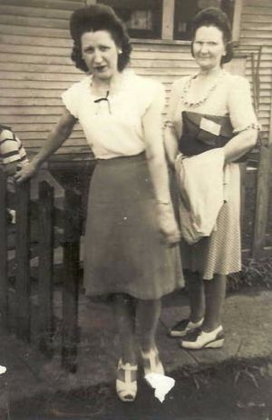 Crystal Faye and Virgie Wolfe Carver