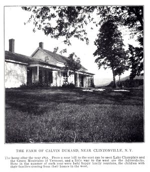 Clintonville Farm, home after 1852