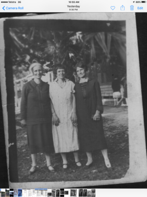 Maude in the middle & Aunt Ethel Goodwin