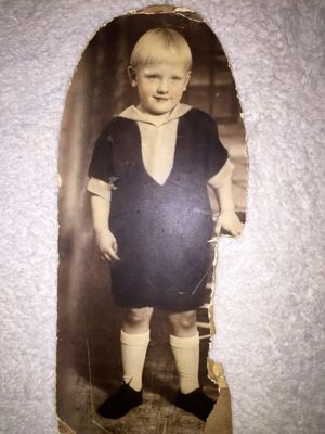 George Edwin Bostrom, Jr as a toddler... late 1920's