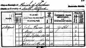 1841 census South Milford