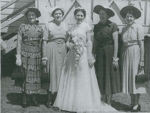 O'Keeffe Sisters, Gatton, 19 September 1953