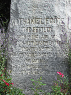 Nathaniel Foote Memorial
