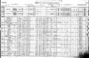 KING, W F & FAMILY - CENSUS OF CANADA, 1911 (2)