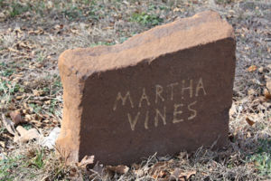 Martha Frances (Henry) Vines Marker