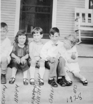 Gentry Huff, Edith Hargraves, Mary Katherine Laurents, Orin Hargraves, Ed Hargraves