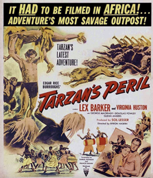 Lex Barker in Tarzan's Peril (1951)