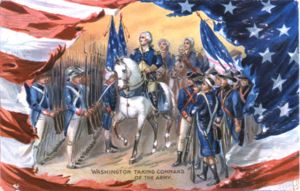 Washington Taking Command of the Army