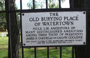 Old Burying Place of Watertown