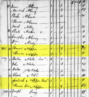 1798 Montgomery County tax list