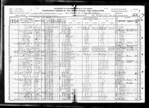 1920 US Federal Census (Eddyville, NE)
